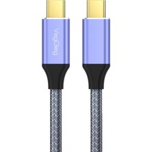 USB 3.1 Type-C Pd 100W 5A 10GBPS 4K 60Hz Destekli Kablo 1 Metre