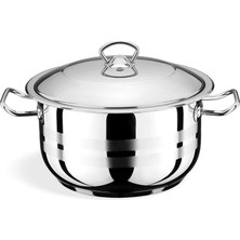Görgle Vivaldi Royal Serie, Kapaklı Güveç Indüksiyon Tenceresi, Çap: 20 Cm, Hacim: 3,2 L