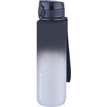 1000 ml Tritan Matara, Gri-Siyah