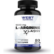 L Arjinin Arginine 1300 Mg 160 Kapsül