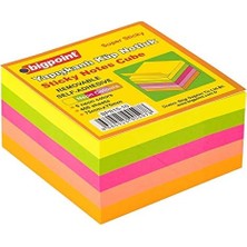 Yapışkanlı Not Kağıdı Super Sticky Küp 5 Renk 400 Yaprak 6'li Paket