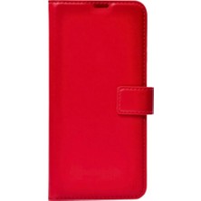 Kırmızı Tecno Spark 40 Pro Suni Deri Cüzdan Kılıf Kapaklı, Mıknatıslı, Kartlık Bölmeli, Manyetik Kapama, Stand Özellikli, Şık ve Koruyucu