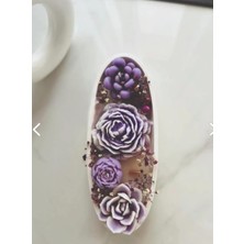 Saksıda Kaktüs Seti- 8'li Mini Dekoratif Sukulent, Hediyelik Mum Seti