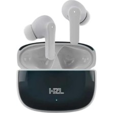 Hzl Kablosuz Bluetooth Kulaklık, Anc Gürültü Engelleme, 8+ Saat Pil Ömrü, Şarj Kutusuyla, Siyah