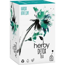 Detox Tea Diyete Destek Detoks Bitki Çayı 20 Adet