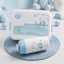 Mataralı Beslenme Kabı Seti - Bpa Içermez - Kaşık Dahil