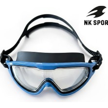 Nk Spor Yetişkin ve Çocuk Uyumlu Sızdırmaz Silikon Gövdeli Deniz ve Havuz Gözlüğü-Profesyonel Deniz Gözlüğü-Gözlük-Havuz Gözlüğü-Silikon Yüzücü Gözlüğ
