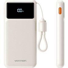 10000MAH 22,5W Kendinden Askılı Kablolu Hızlı Powerbank