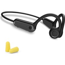 Kemik Iletimli Kulaklıklar Bluetooth 5.3 Açık Kulak Mikrofonlu Kulaklık, Kablosuz Egzersiz Kulaklığı, Su Geçirmez Hafif, Koşu, Bisiklet, Spor Salonu I