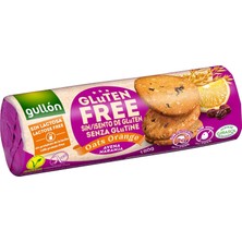 Gullón Glutensiz Yulaflı Portakallı Kurabiye 180 G | Lif Kaynağı | Portakal Aromalı | Gluten Içermez | Atıştırmalık Bisküvi