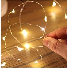 Peri LED Işık Seti, 1 Metre, 10 Adet, Toplam 10 Metre, Beyaz
