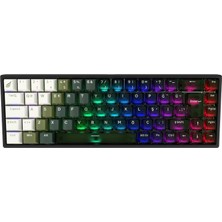 HK550 Hall Effect Manyetik Switch Rapid Trigger Rgb 1k Hz 1 Ms Kablolu%65 Gaming Klavye