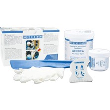 A Epoksi Reçine | 500 G | Plastik Metal 2 Bileşenli Yapıştırıcı 0.5 Kg. Koyu Gri