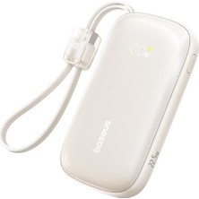 Enerfill FC21 Qpow3 Ultra Dijital Göstergeli Powerbank 10.000 Mah 22.5W -Titanyum