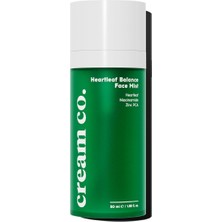 Cream Co. Gözenek Sıkılaştırıcı Ferahlatıcı Yüz Spreyi, Heartleaf Face Mist, Niacinamide, Tüm Cilt T