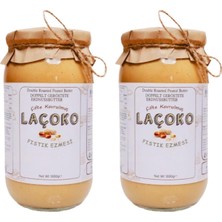 Laçoko 2 kg Isme – Kişiye Özel Şekersiz, Saf, Katkısız Fıstık Ezmesi Glutensiz, Vegan, Doğal Çifte Kavrulmuş Yer Fıstığı Ezmesi (2 Kg) Peanut Butter