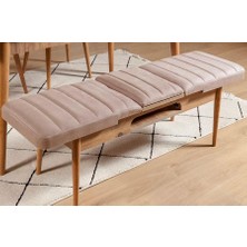 Vina Bench Atlantik Taş Rengi