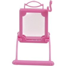 Aynalı Tünekli Salıncak Muhabbet Kuşu Oyuncak(Pembe)