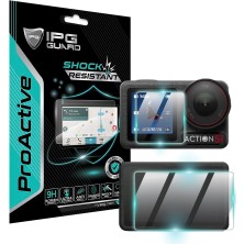 Djı Osmo Action 5 Pro Kamera Için 9h Nano Proactive Ekran Koruyucu (2 Adet Büyük, 1 Küçük Ekran), Pürüzsüz Cam Bitiş, Ultra Duyarlı Dokunmatik Hassasi