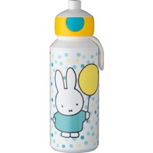 Pop-Up Campus Içecek Şişesi, Su Şişesi, Okul Için Sızdırmaz Şişe, Tekrar Kullanılabilir, Bpa Içermez ve Bulaşık Makinesinde Yıkanabilir, 400 Ml, Miffy