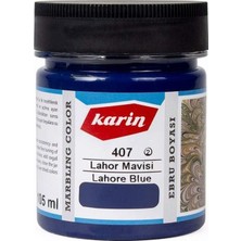 Karin Ebru Boyası 105ML - Lahor Mavisi 407