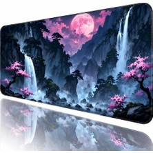 8 Farklı Desenli Baskılı Model Black Deer Xxl Gaming Mouse Pad 70X30 cm – Dikişli Kenar, Kaymaz Taban, Dijital Tasarım, Hassas Takip, Ultra Geniş Oyun