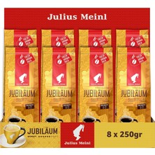 Jubilaum Öğütülmüş Filtre Kahve, 220 Gram x 8 Adet