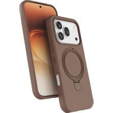 Newface Huawei Honor 600 Pro Regal M-Safe Standlı Kapak Çöl Titanyum