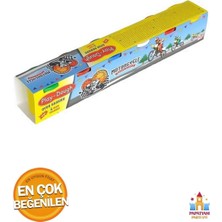Papatyampartievi Oyun Hamuru 6 Lı Paket Küçük Boy 6 Farklı Renk Çok Renkli