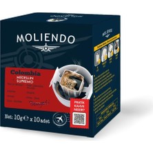 Colombia Medellin Supremo Pratik Filtre Kahve 10X10 G