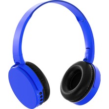Acoustic 0235 Kablosuz Kulak Üstü Bluetooth Kulaklık Mavi