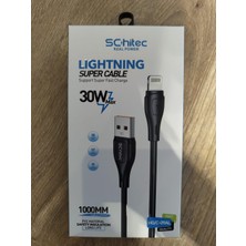 Usb-A To Lightning 30W Hızlı Data ve Şarj Kablosu 1m Siyah HG/C-09AL