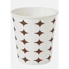 Happy Trend Ambalaj Tek Kullanımlık Kağıt Bardak, Sızdırmaz 50 Adet Dayanıklı Sıcak ve Soğuk Içecek Için Kağıt Bardak, Kağıt Kahve Bardak (7 Oz - 200 Ml)
