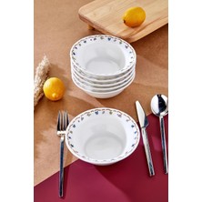 Meadow Porselen Kase Seti, 6'li, 14 Cm, Çok Renkli