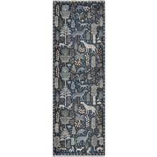 Anti-Alerjik Yıkanabilir Şönil Halı Kilim Eskitme, Modern Desen Oturma Odası, Salon, Çocuk Odası, Mutfak, Koridor Halısı, Yolluk (80 x 300 Cm)
