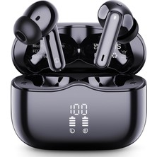 Kablosuz Kulaklıklar, 2025 Bluetooth 5.4 Kulaklık, 4 Enc Gürültü Önleyici Mikrofonlu Kulaklık, Yeni Kablosuz Kulaklık Hifi Stereo Derin Bas 40H Çalma