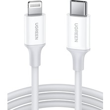 10493 USB Kablosu 1 M USB C USB C/lightning Beyaz