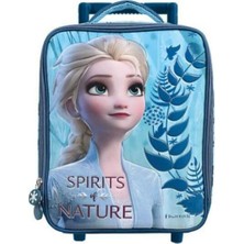 Frozen Çekçekli Okul Çantası, Mavi, S Beden