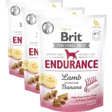 Functional Snack, Fiziksel Sağlığı Desteklemek Için, Tahılsız, Kuzu Etli ve Muzlu, Fonksiyonel Yetişkin Köpek Ödülü, 150 G (3 Paketi)