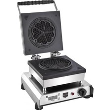 Değişebilir Yüzeyli Elektrikli Waffle Makinası, Çiçek Desen, W34C