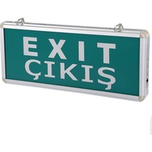 CT-9175 3 Watt Acil Çıkış Exıt Levhası Ledli Şarjlı Hsplinm-16