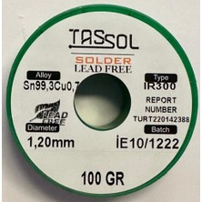Tassol 1.2 mm 100GR Kurşunsuz Lehim Teli
