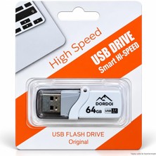 64GB USB 3.2 Gen 1 Flash Bellek USB 2.0/3.0 Uyumlu Kapaklı Taşınabilir Bellek