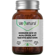 Koenzim Q10 Alfa Lipoik Asit 60 Kapsül