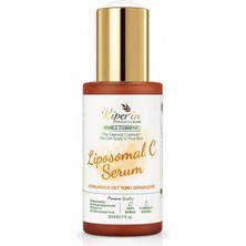 Liposomal C Serum 30 ml – Lipozomal C Vitamini Içeren Aydınlatıcı Yüz Serumu, Cilt Tonu Dengeleyici Bakım, Niasinamid & Hyaluronik Asit ile Greyfurt,