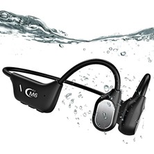 Kemik Iletimli Kulaklık, Açık Kulak Su Geçirmez Yüzme Kulaklığı, Bluetooth 5.4, Dahili Mp3 Çalar, 16G Bellek, Açık Kulak Spor Kulaklık, Sualtı Koşusu,