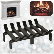 Aktepe Group 36 cm x 32 cm 6 Çubuklu Ekstra Şömine Izgarası Dar Gözlü Izgara