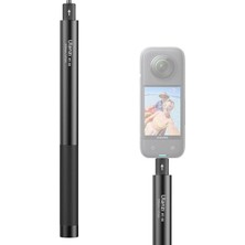 INSTA360, Gopro ve Djı Aksiyon Kameraları Için Mt-58 Görünmez Selfie Çubuğu, 29.5-121CM