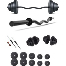 Spor Z Bar Dambıl Seti ve Fitness Ağırlık Seti 65 kg
