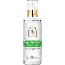 Antı-Acne Toner - Çay Ağacı ve Palmarosa Özlü Cilt Bakım Suyu | Arındırıcı, Dengeleyici ve Yatıştırıcı Yüz Toniği | Mersin ve Lavanta Hidrosollü | Yağ